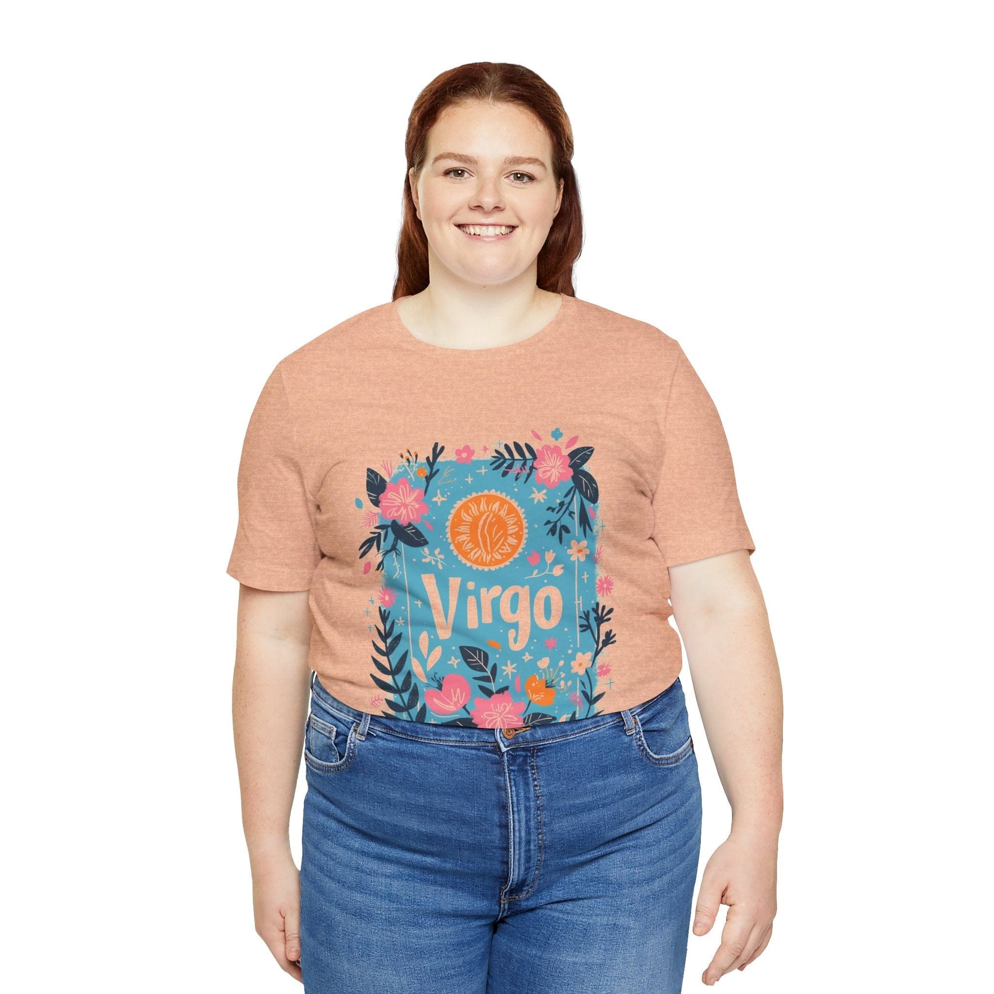 T-Shirt Botanic Maiden Virgo TShirt: Earthy Elegance