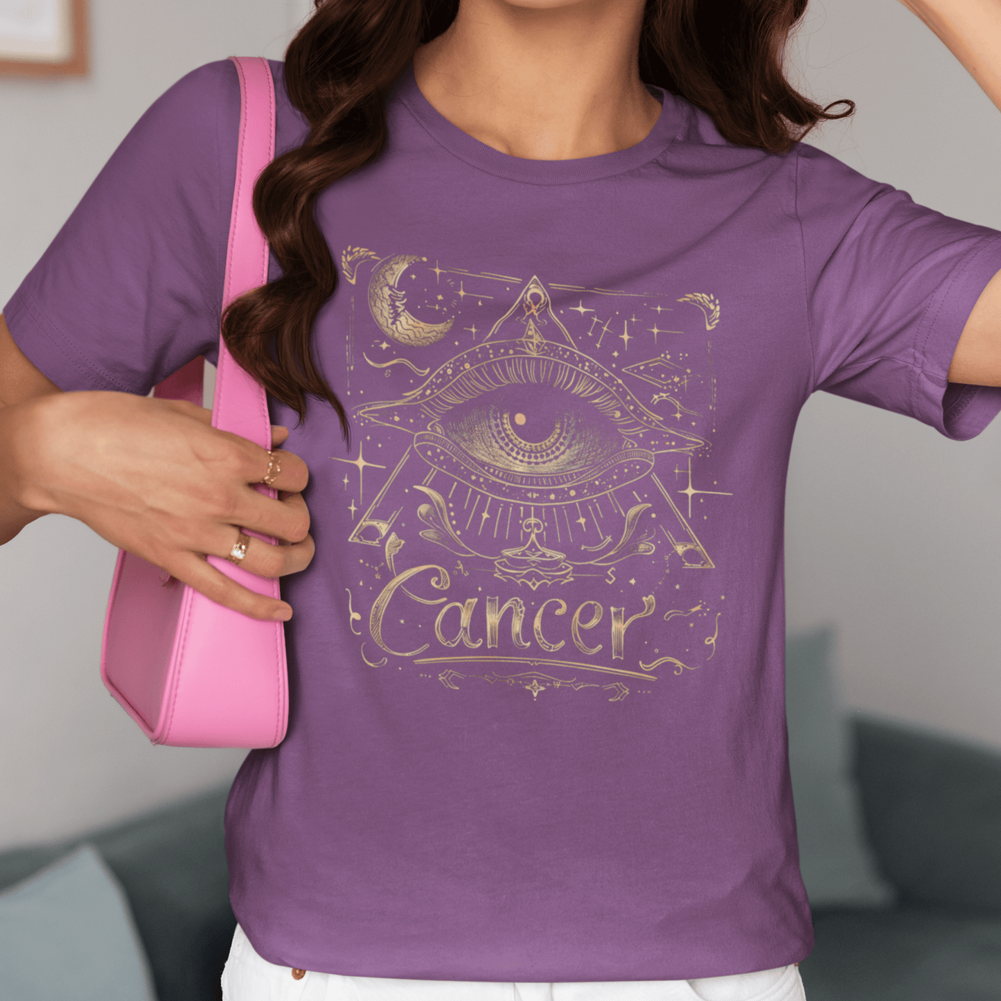 T-Shirt Cancer All-Seeing Eye T-Shirt: Unlock the Secrets of the Stars