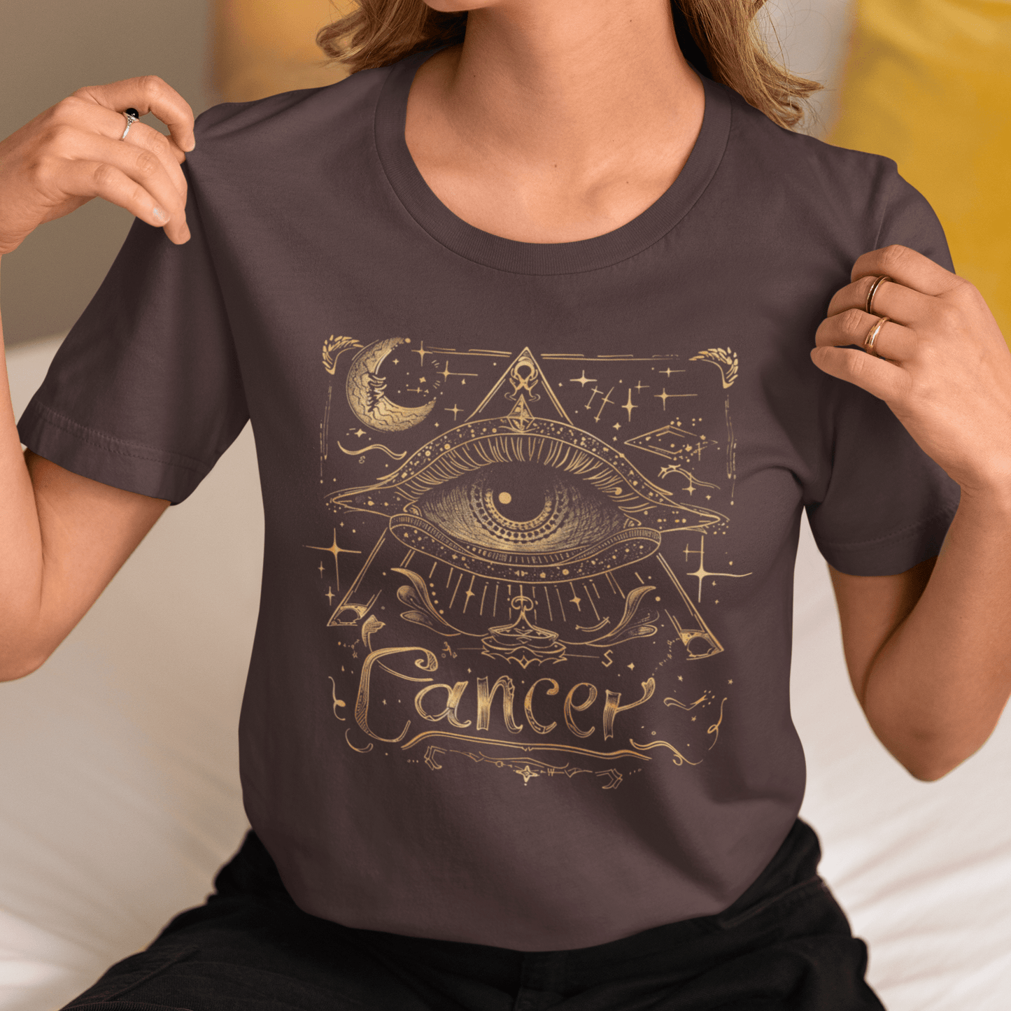 T-Shirt Cancer All-Seeing Eye T-Shirt: Unlock the Secrets of the Stars