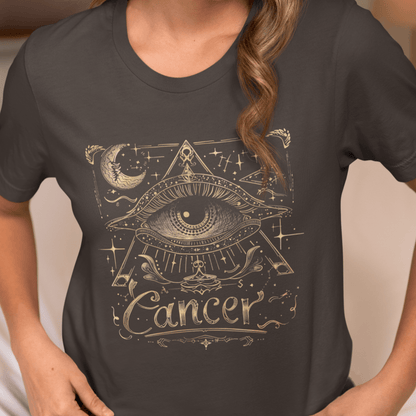 T-Shirt Cancer All-Seeing Eye T-Shirt: Unlock the Secrets of the Stars
