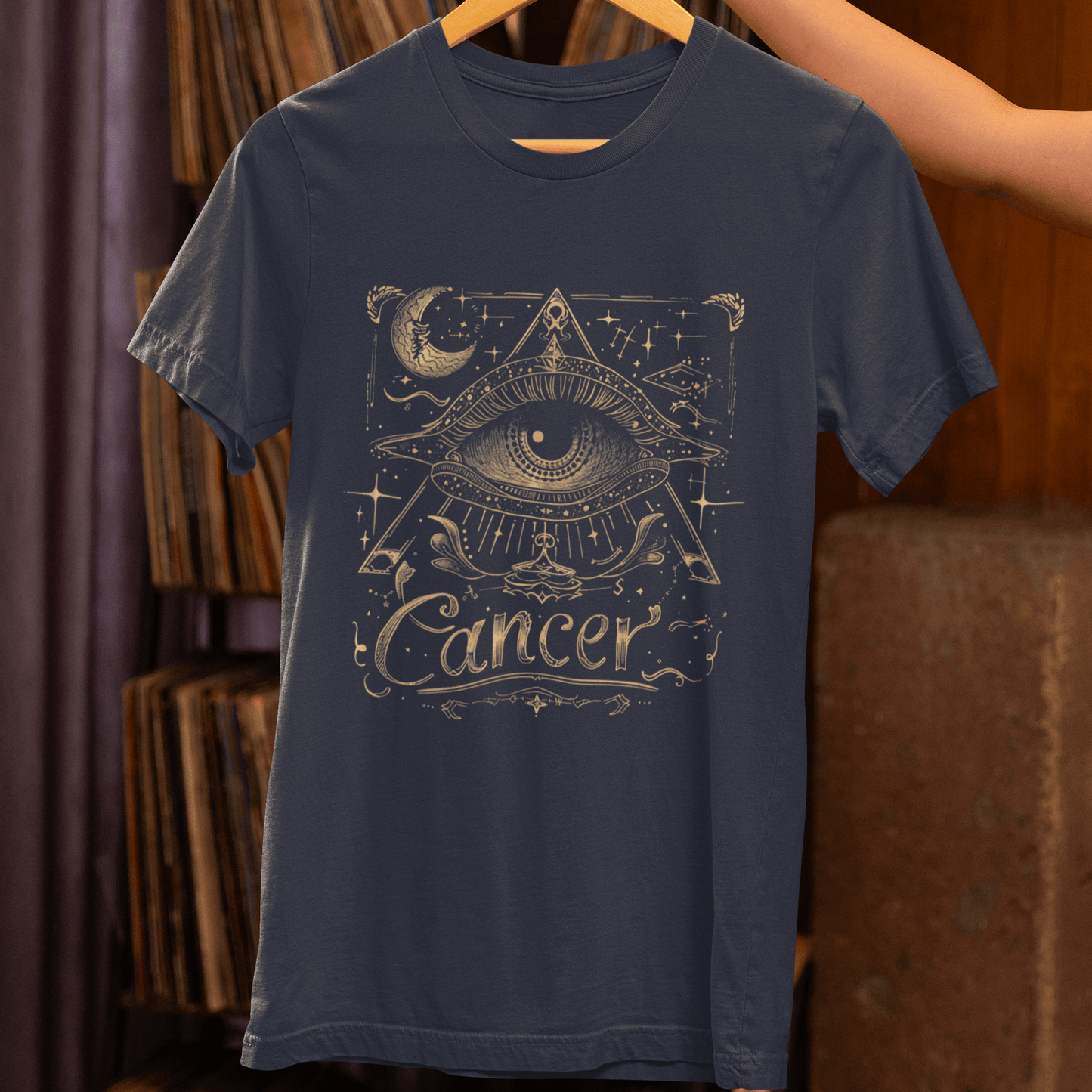 T-Shirt Cancer All-Seeing Eye T-Shirt: Unlock the Secrets of the Stars