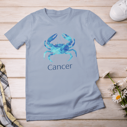 T-Shirt Cancer Geometric Constellation T-Shirt: Modern Astrology Meets Art