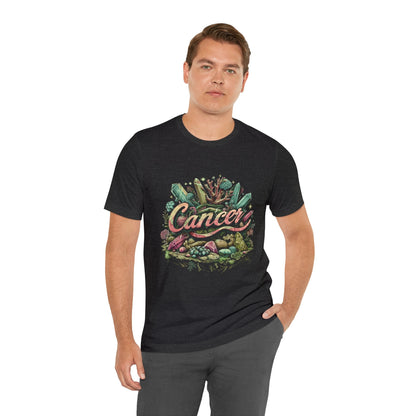 T-Shirt Cancer Healing Crystals T-Shirt: Embrace Your Nurturing Essence