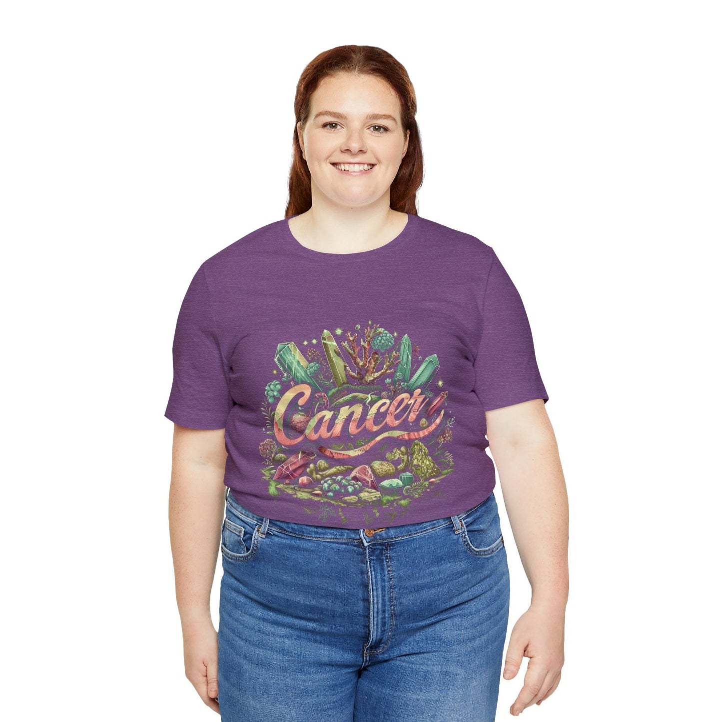 T-Shirt Cancer Healing Crystals T-Shirt: Embrace Your Nurturing Essence