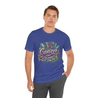 T-Shirt Cancer Healing Crystals T-Shirt: Embrace Your Nurturing Essence