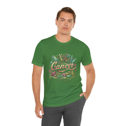 T-Shirt Cancer Healing Crystals T-Shirt: Embrace Your Nurturing Essence