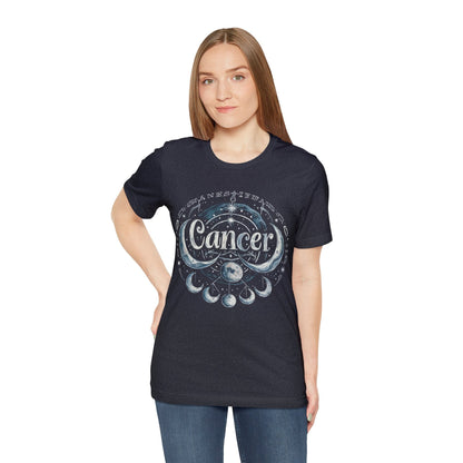 T-Shirt Cancer Lunar Essence T-Shirt: A Journey Through Moonlit Mystique