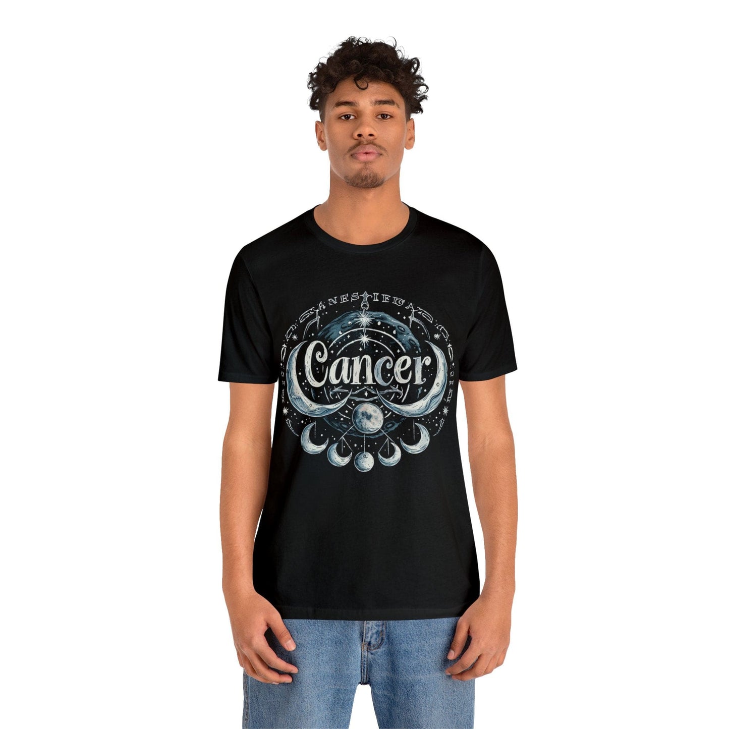 T-Shirt Cancer Lunar Essence T-Shirt: A Journey Through Moonlit Mystique