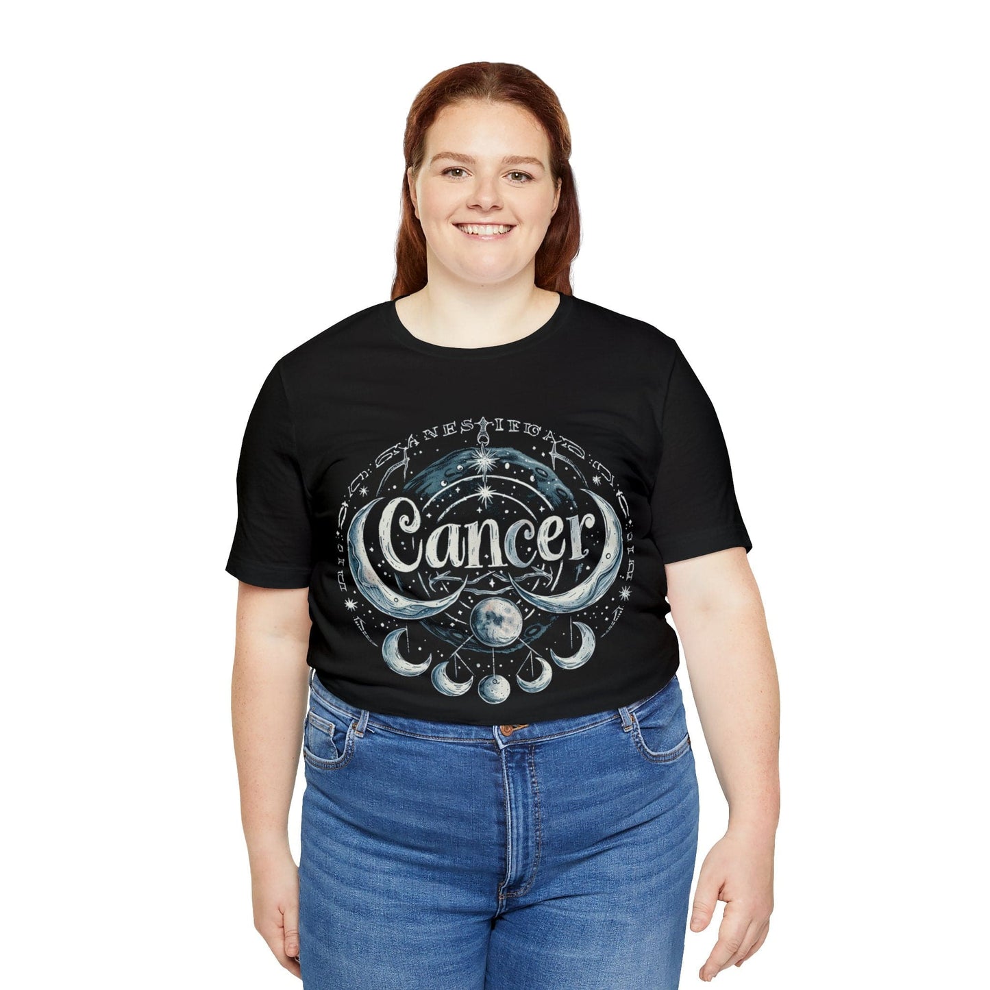 T-Shirt Cancer Lunar Essence T-Shirt: A Journey Through Moonlit Mystique