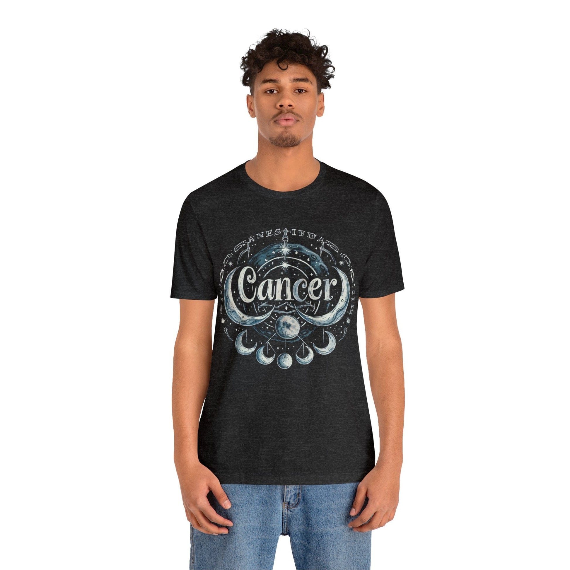 T-Shirt Cancer Lunar Essence T-Shirt: A Journey Through Moonlit Mystique