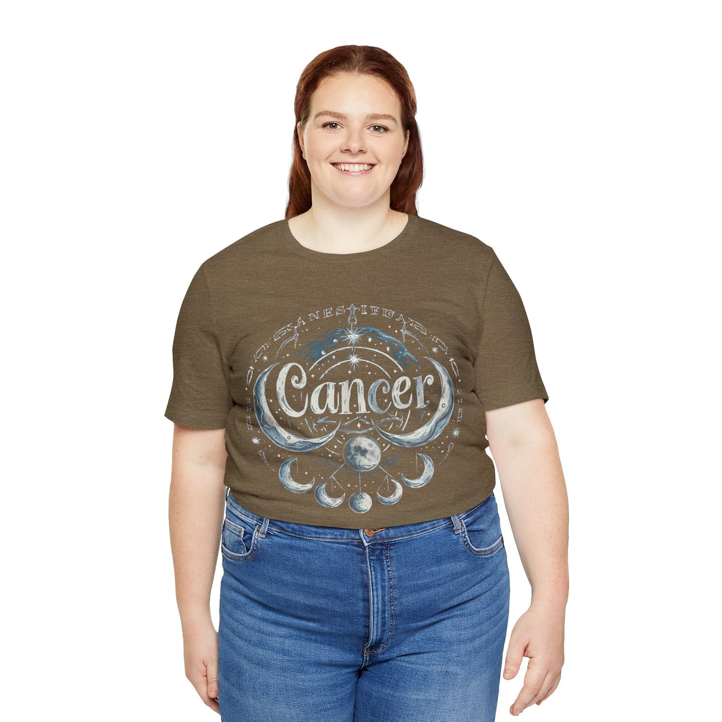 T-Shirt Cancer Lunar Essence T-Shirt: A Journey Through Moonlit Mystique