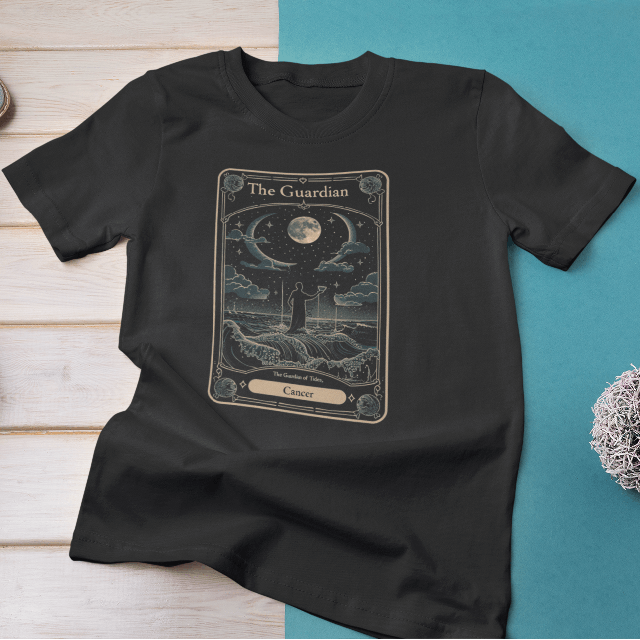 T-Shirt Cancer Tarot Card Guardian T-Shirt