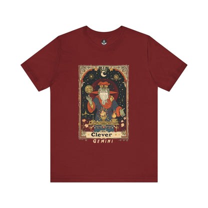 T-Shirt Cardinal / S Clever Gemini TShirt