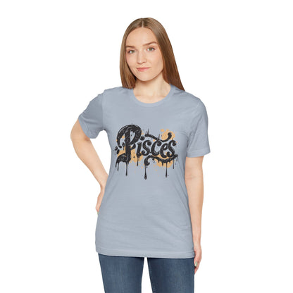 T-Shirt Celestial Drift Pisces TShirt: Navigate the Dreamscape