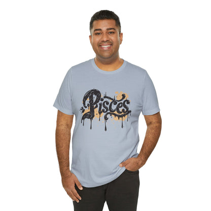 T-Shirt Celestial Drift Pisces TShirt: Navigate the Dreamscape