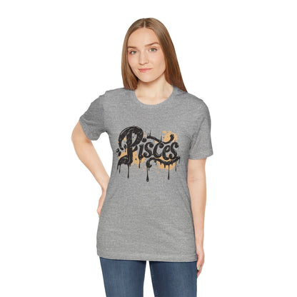 T-Shirt Celestial Drift Pisces TShirt: Navigate the Dreamscape