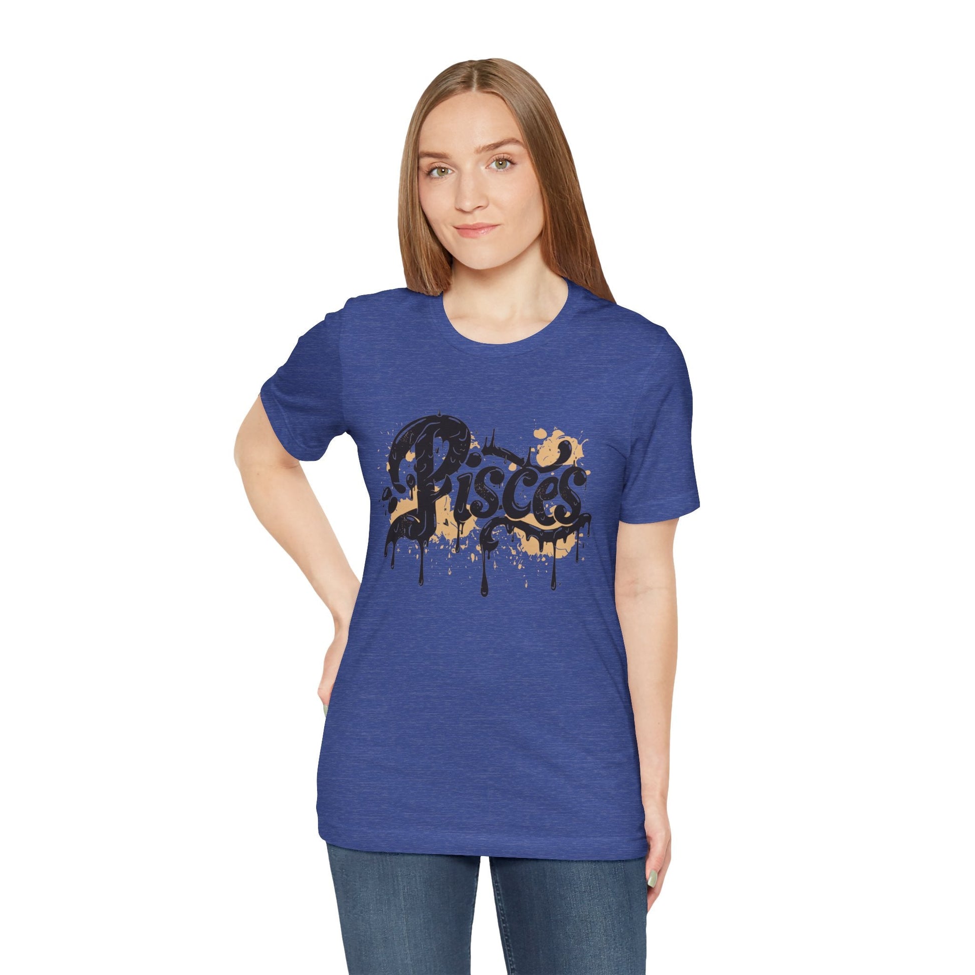 T-Shirt Celestial Drift Pisces TShirt: Navigate the Dreamscape