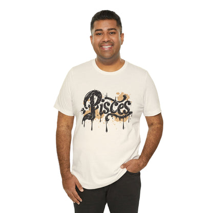 T-Shirt Celestial Drift Pisces TShirt: Navigate the Dreamscape