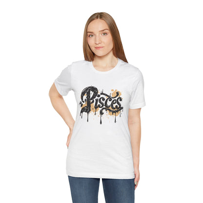 T-Shirt Celestial Drift Pisces TShirt: Navigate the Dreamscape