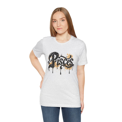 T-Shirt Celestial Drift Pisces TShirt: Navigate the Dreamscape