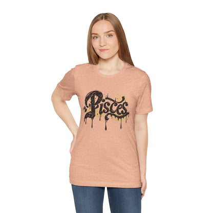 T-Shirt Celestial Drift Pisces TShirt: Navigate the Dreamscape