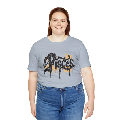 T-Shirt Celestial Drift Pisces TShirt: Navigate the Dreamscape