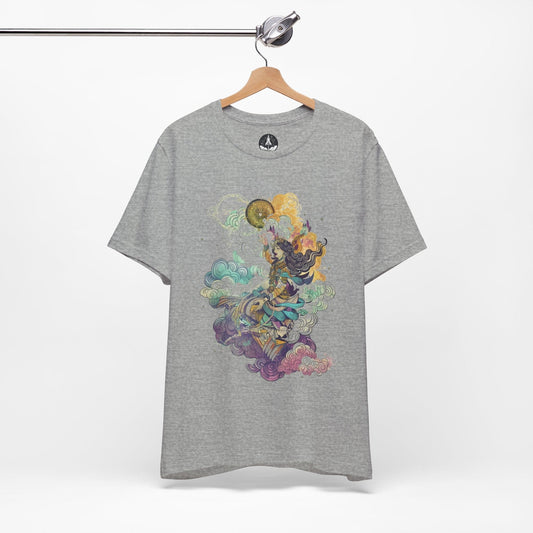 T-Shirt Celestial Harmony TShirt: Zodiac Whispers in the Wind