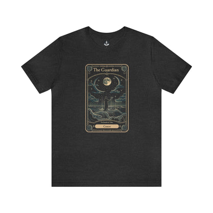 T-Shirt Dark Grey Heather / S Cancer Tarot Card Guardian T-Shirt