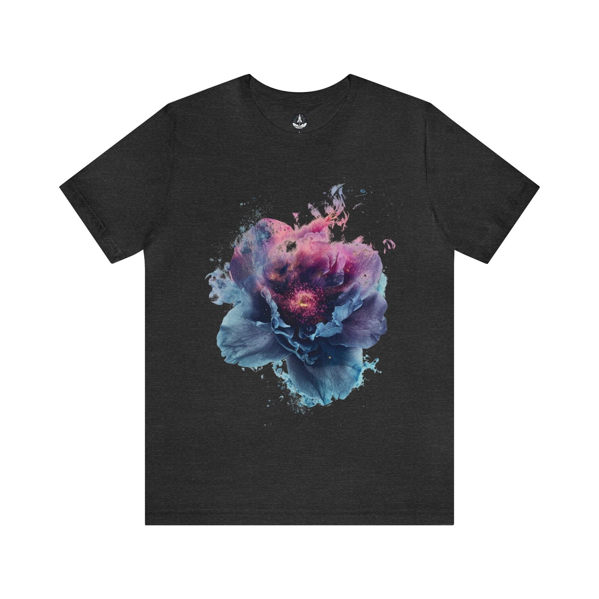 T-Shirt Dark Grey Heather / S Galactic Bloom T-Shirt