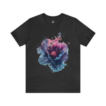 T-Shirt Dark Grey Heather / S Galactic Bloom T-Shirt