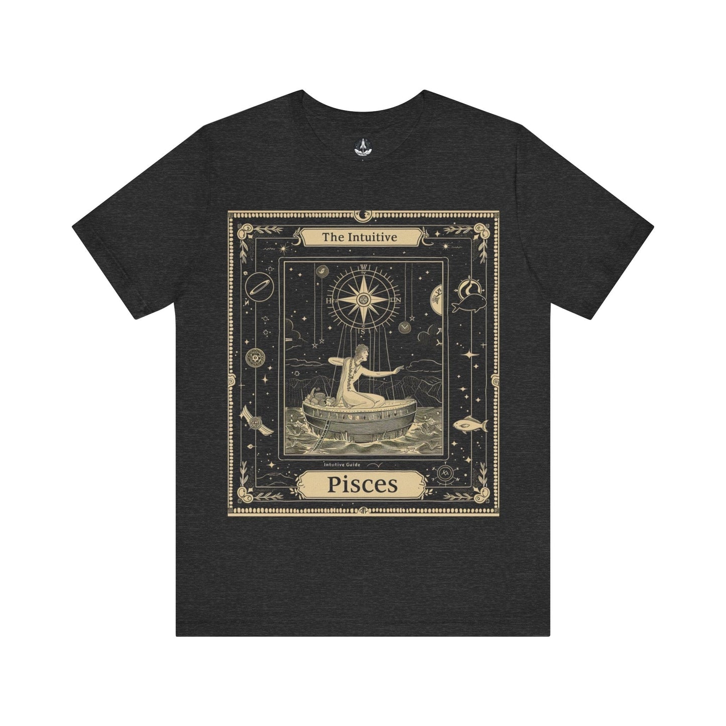 T-Shirt Dark Grey Heather / S Intuitive Guide Pisces T-Shirt