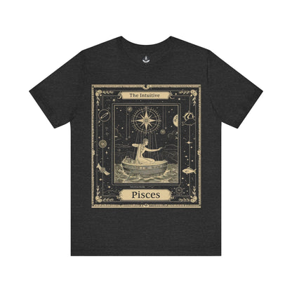 T-Shirt Dark Grey Heather / S Intuitive Guide Pisces T-Shirt