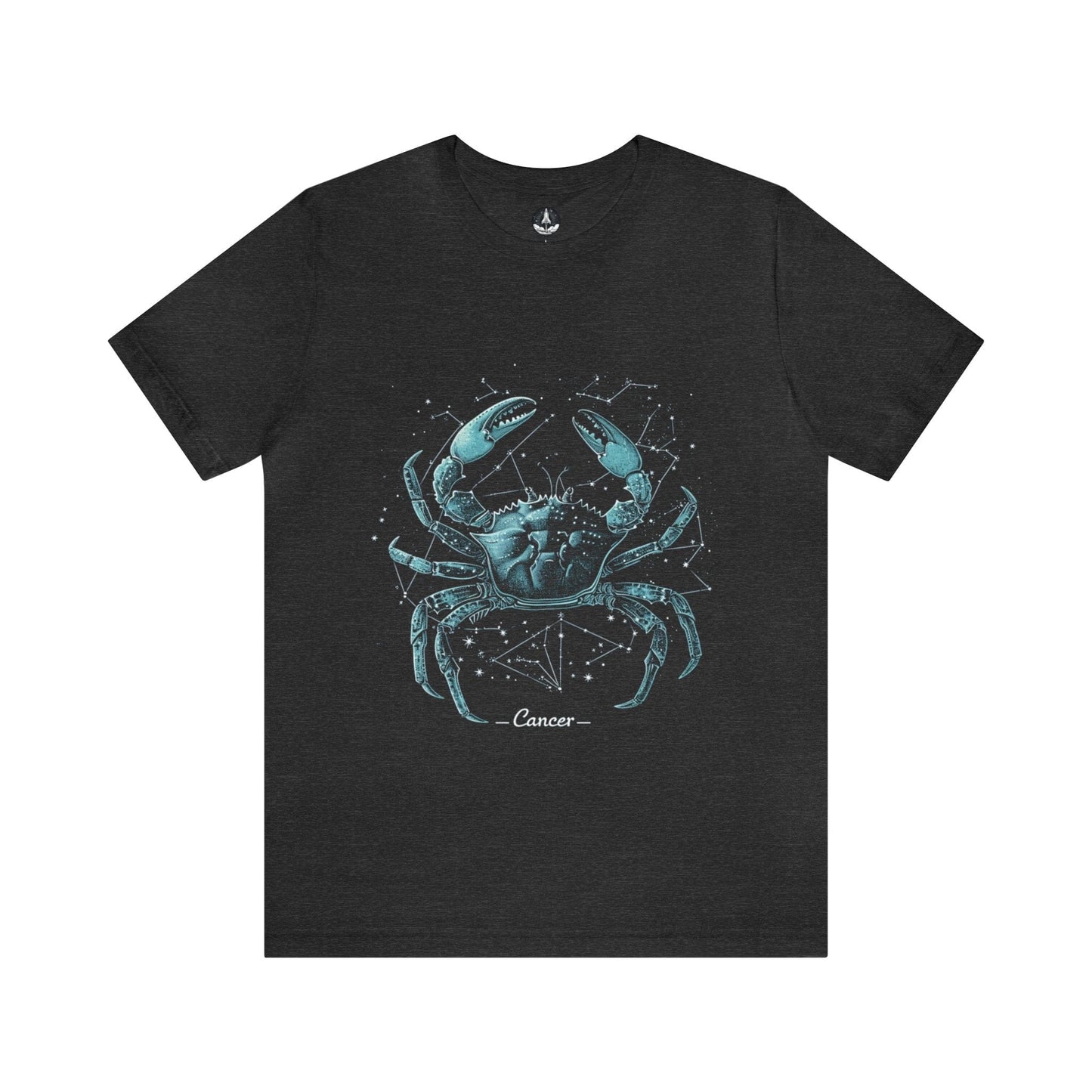 T-Shirt Dark Grey Heather / S Lunar Embrace Cancer T-Shirt