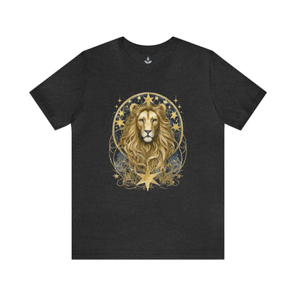 T-Shirt Dark Grey Heather / S Majestic Leo T-Shirt