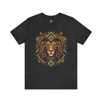 T-Shirt Dark Grey Heather / S Neo-traditional Leo T-Shirt