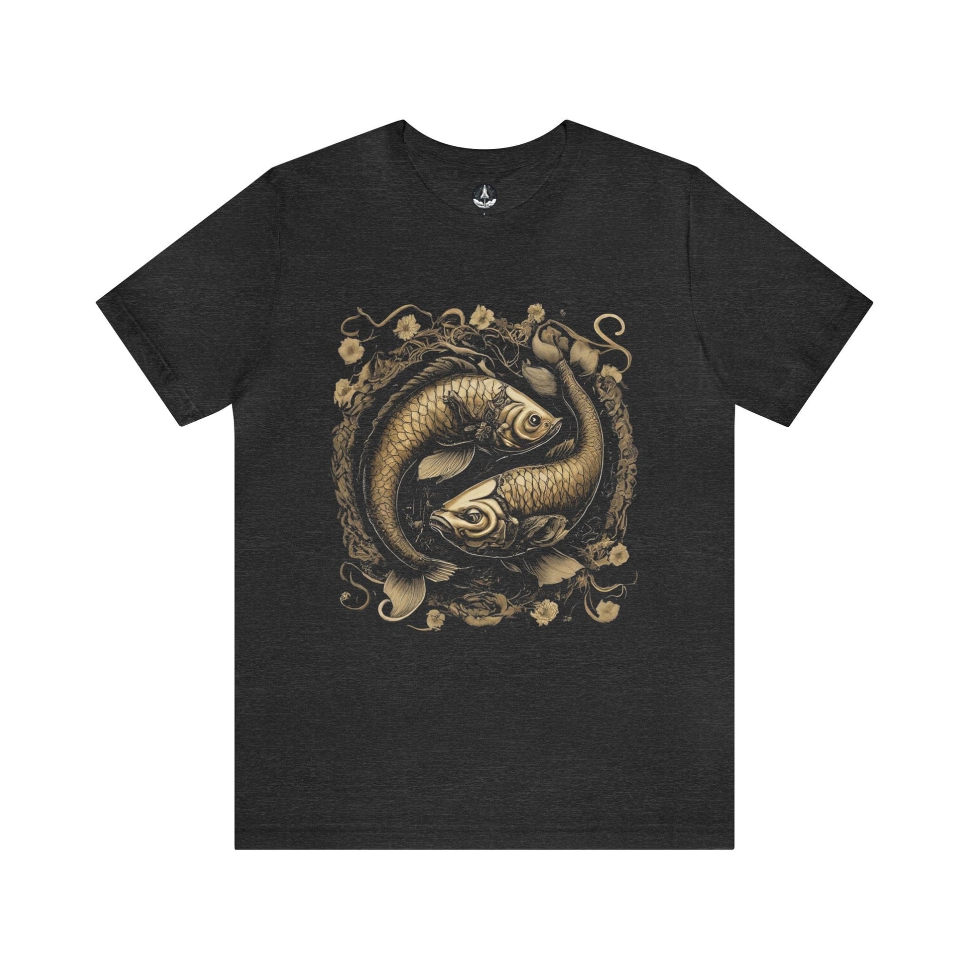 T-Shirt Dark Grey Heather / S Samurai Armor Pisces T-Shirt