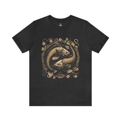 T-Shirt Dark Grey Heather / S Samurai Armor Pisces T-Shirt