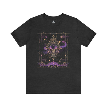 T-Shirt Dark Grey Heather / S Scorpio The Intuitive Mystic T-Shirt