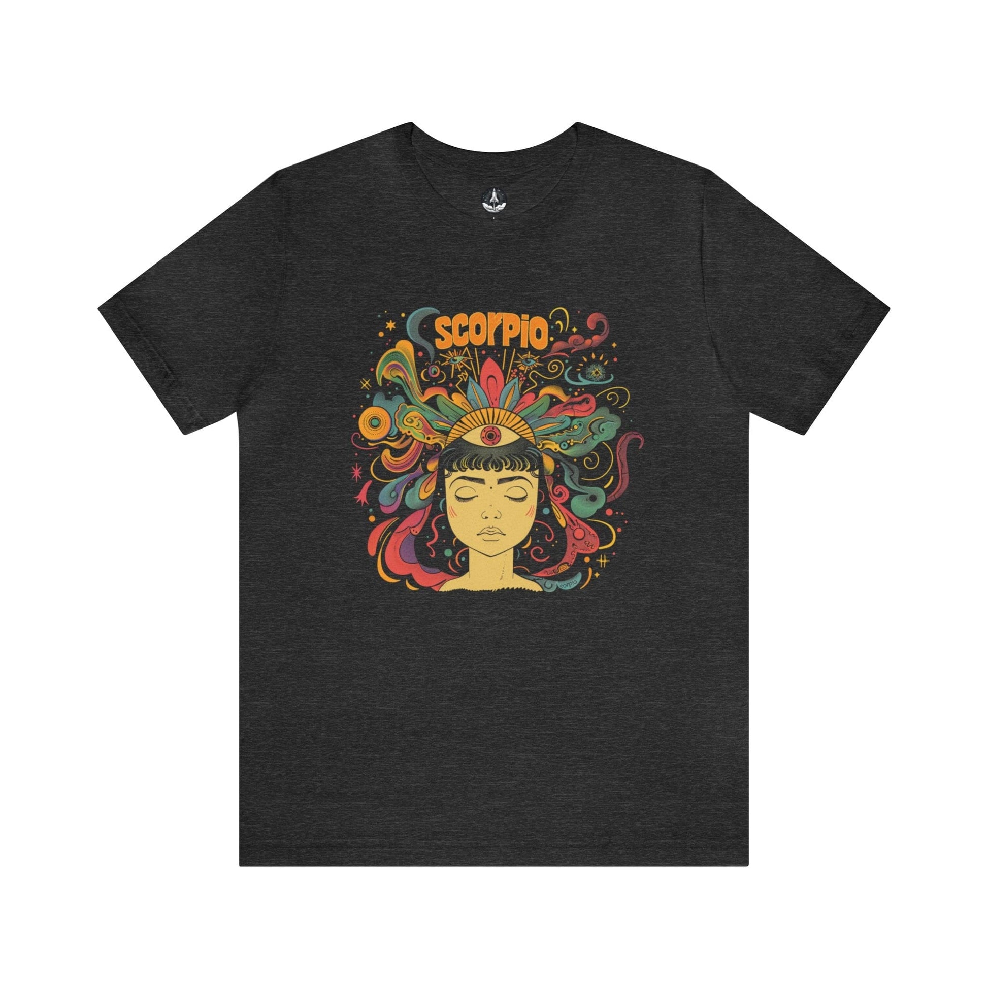 T-Shirt Dark Grey Heather / S Scorpio The Intuitive Seer T-Shirt