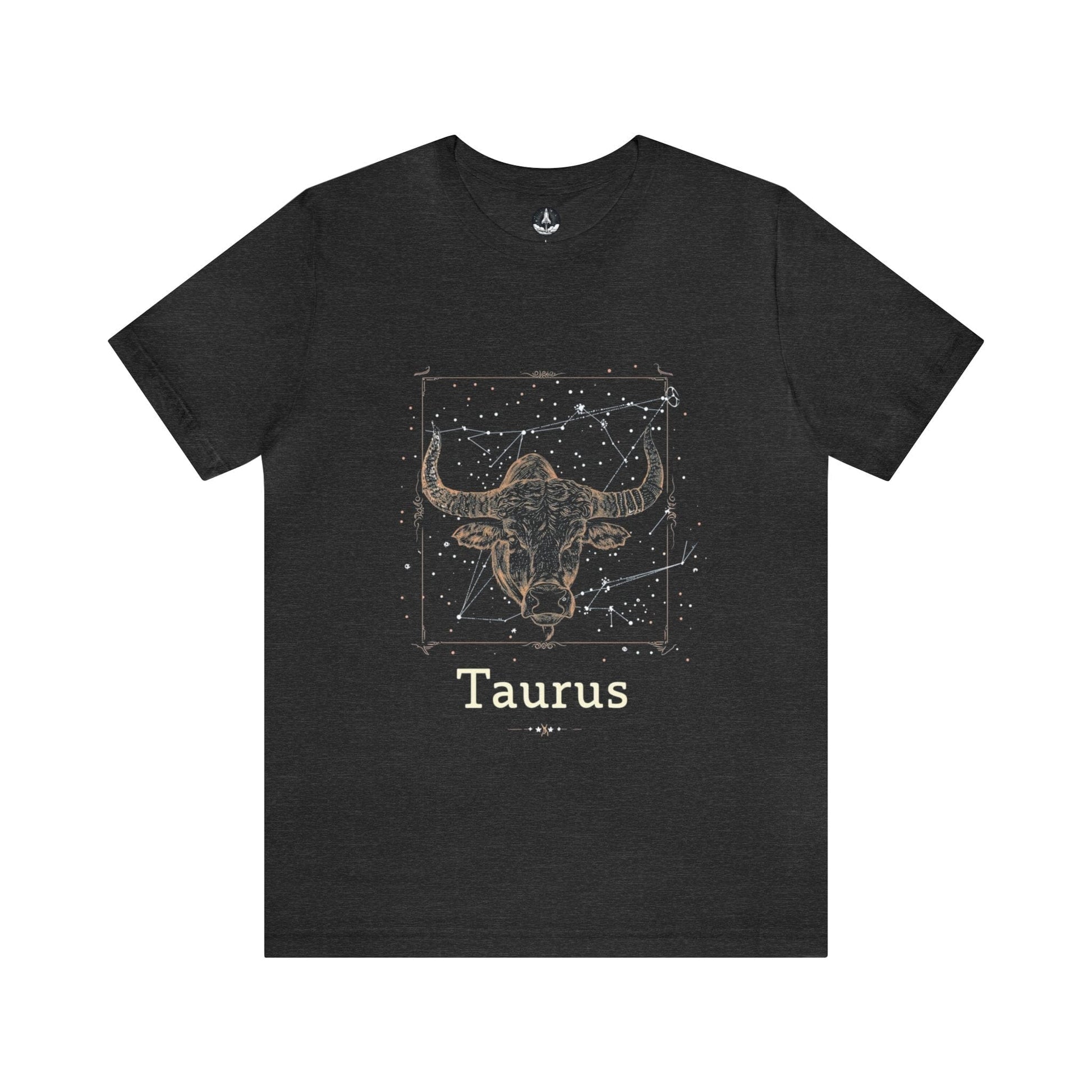 T-Shirt Dark Grey Heather / S Taurus Venusian Charm T-Shirt