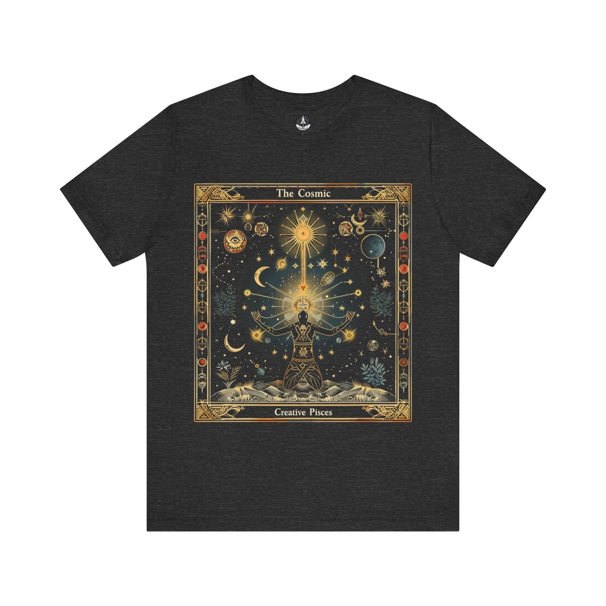 T-Shirt Dark Grey Heather / S The Cosmic Creative Pisces T-Shirt