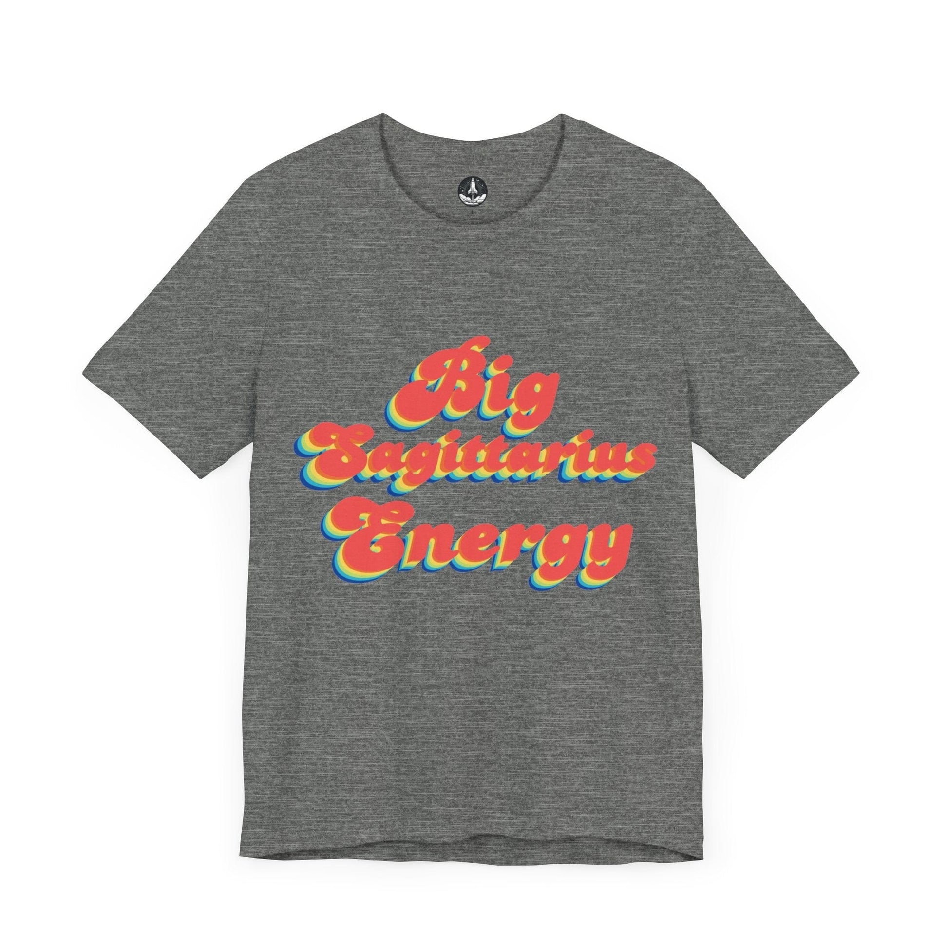 T-Shirt Deep Heather / S Big Sagittarius Energy TShirt