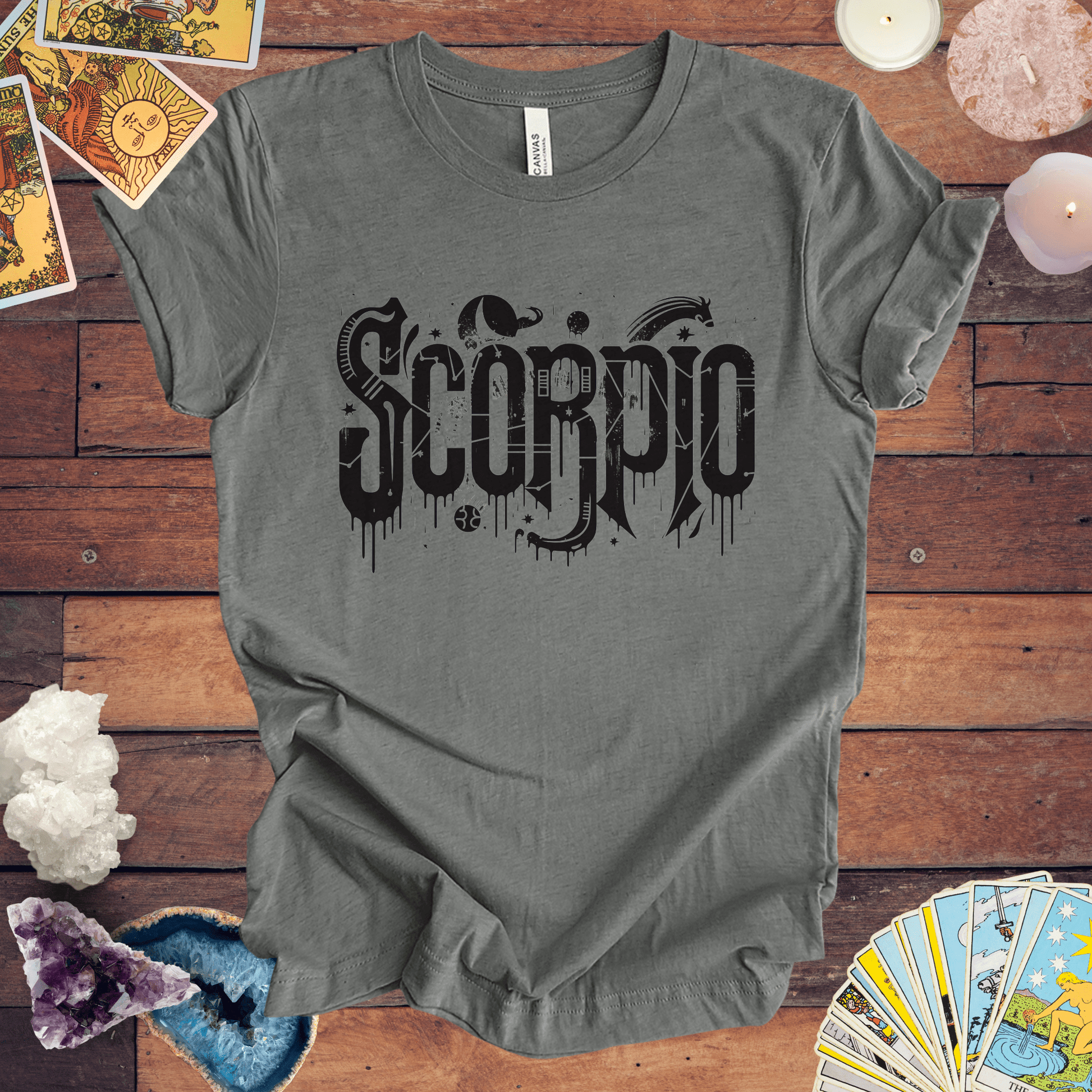 T-Shirt Deep Heather / S Shadow Strike Scorpio TShirt: Enigmatic Power