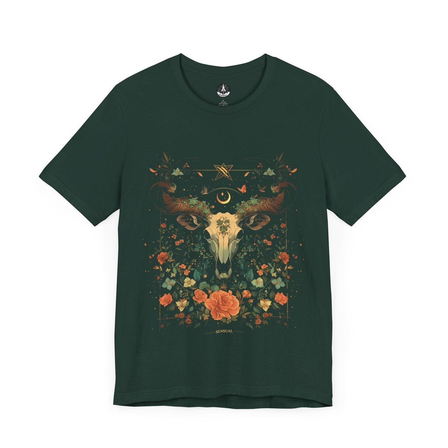 T-Shirt Forest / S Blossoming Taurus: The Astrological Garden T-Shirt