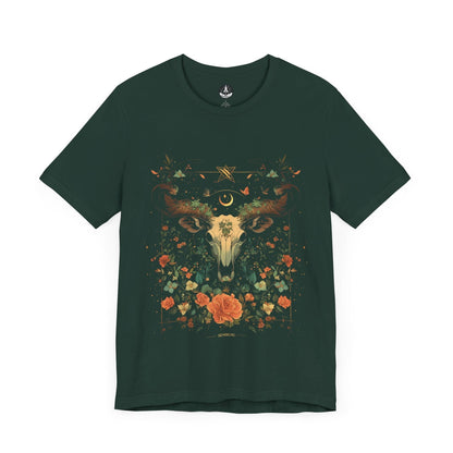 T-Shirt Forest / S Blossoming Taurus: The Astrological Garden T-Shirt