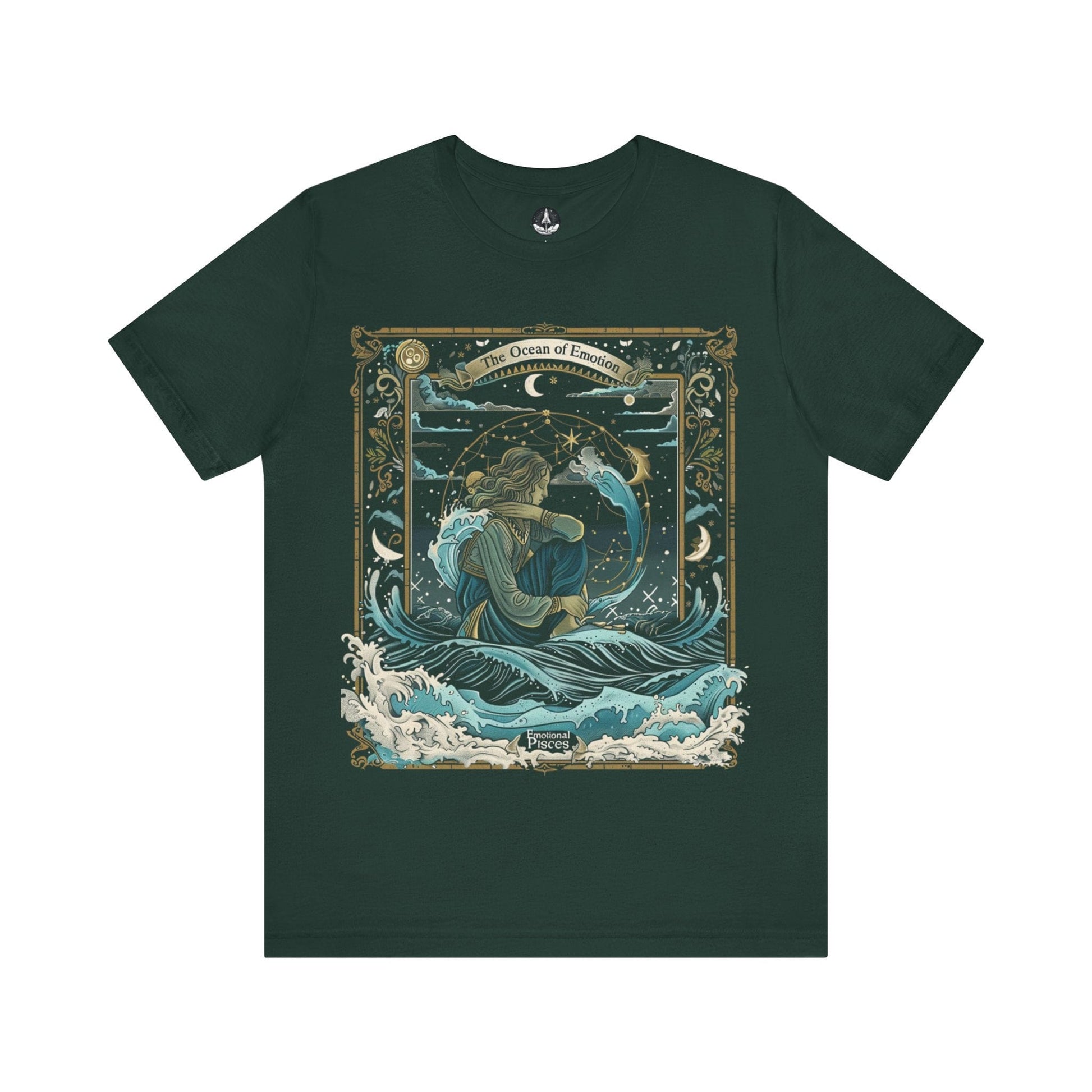 T-Shirt Forest / S Ocean Emotion Pisces T-Shirt
