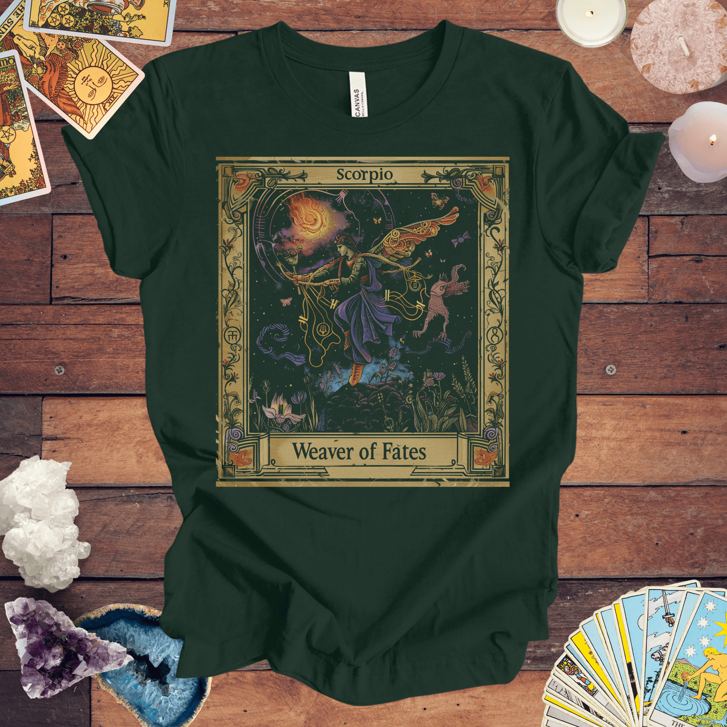 T-Shirt Forest / S Scorpio The Weaver of Fates T-Shirt