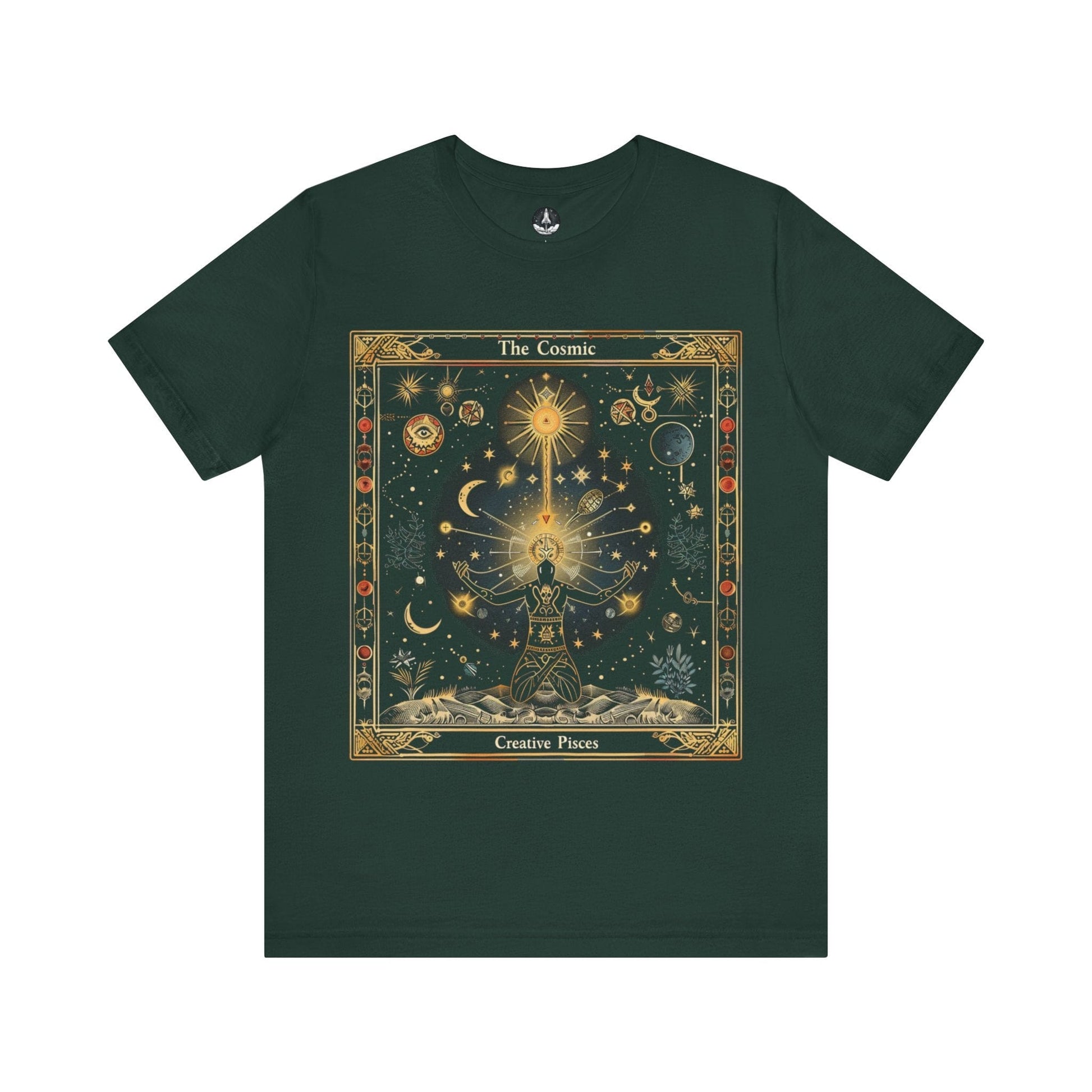 T-Shirt Forest / S The Cosmic Creative Pisces T-Shirt