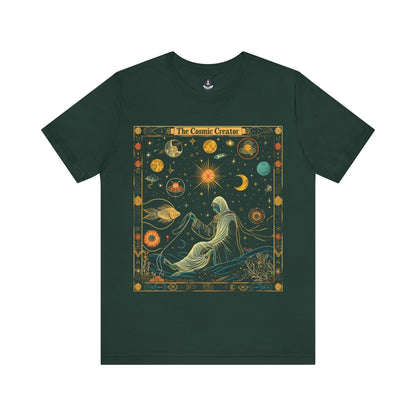 T-Shirt Forest / S The Cosmic Creator Pisces T-Shirt