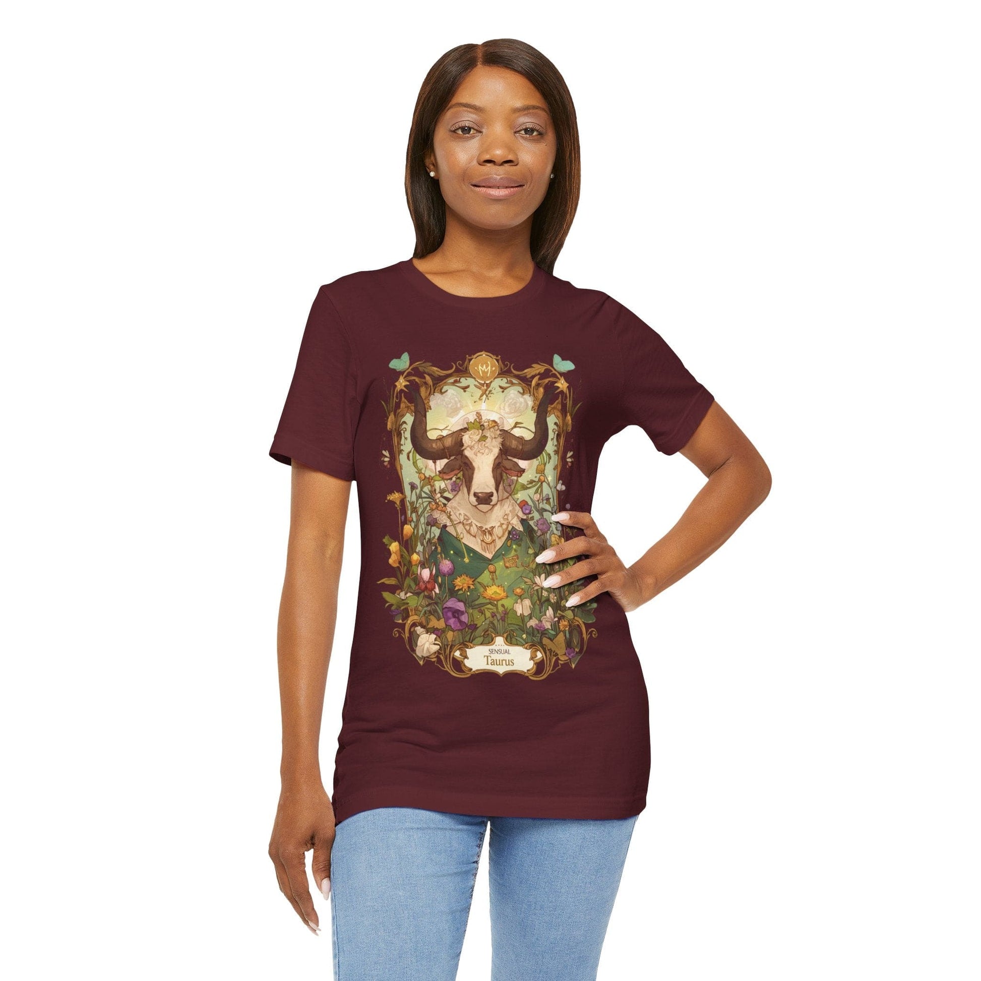 T-Shirt Garden of Taurus: Astrology in Bloom T-Shirt